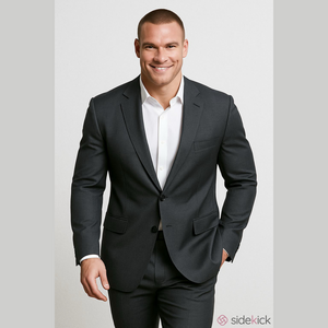 Alfani Gray Blazer Suit Coat Slim Fit Men's 44 Long